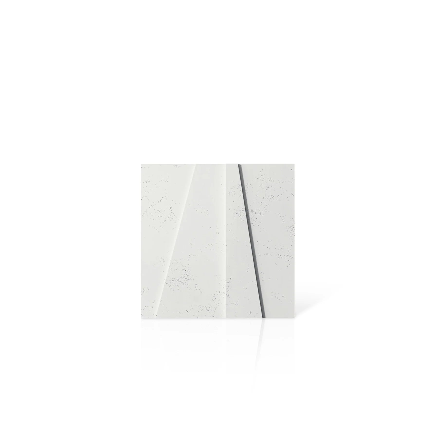 3D Concrete Wall Panels BOOKCASE colour swatch on white background DecorMania.eu